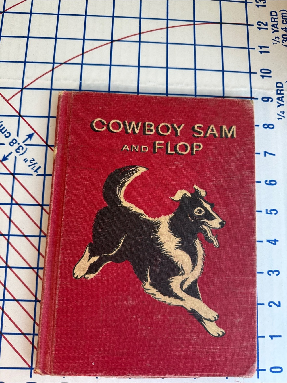 Vintage 1958 Cowboy Sam and Flop Edna Walker Chandler Illustrated School Reader